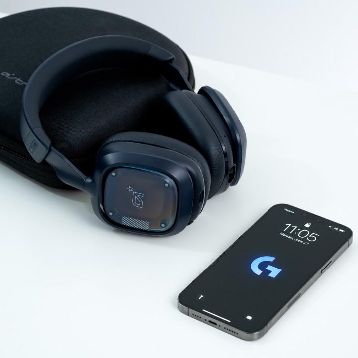 Logitech G A30 Auscultadores Com fios e sem fios Fita de cabeça Jogos Bluetooth Azul