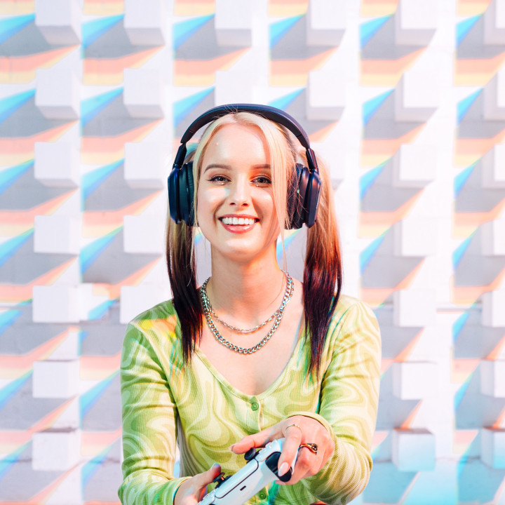 Logitech G A30 Auscultadores Com fios e sem fios Fita de cabeça Jogos Bluetooth Azul