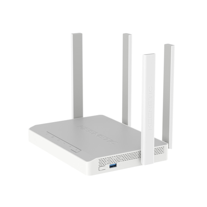 Keenetic KN-2311 router sem fios Gigabit Ethernet Dual-band (2,4 GHz   5 GHz) 4G Cinzento, Branco