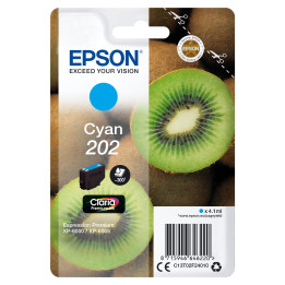 Epson Kiwi 202 tinteiro 1 unidade(s) Original Rendimento padrão Ciano