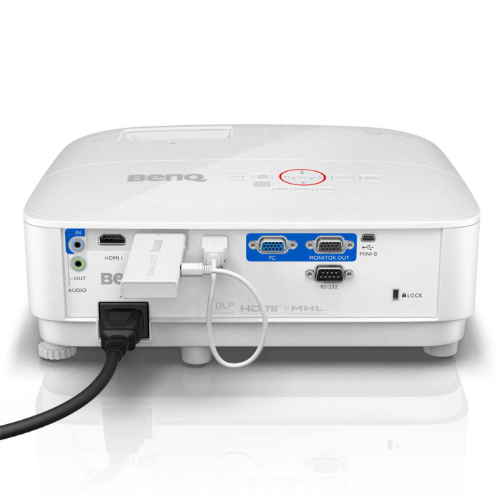 BenQ TH671ST Projetor de distância normal 3000 ANSI lumens DLP 1080p (1920x1080) Branco