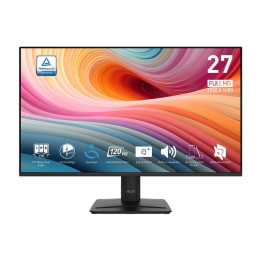 MSI Pro MP275 E2 monitor de ecrã 68,6 cm (27") 1920 x 1080 pixels Full HD LED Preto