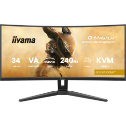 iiyama G-MASTER GCB3486WQSCP-B1 monitor de ecrã 86,4 cm (34") 1440 x 3440 pixels 4K Ultra HD Preto