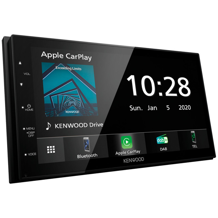 Kenwood Moniceiver DMX5020DABS Preto Bluetooth