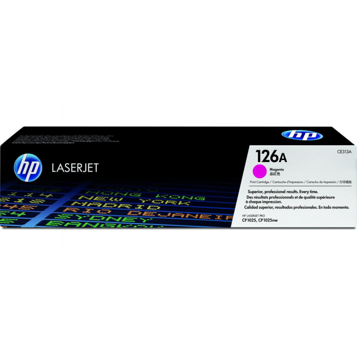 Toner Original HP LaserJet 126A Magenta