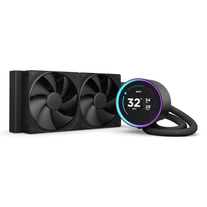 NZXT Kraken Elite 240 Processador Refrigerador líquido all-in-one 12 cm Preto 1 unidade(s)