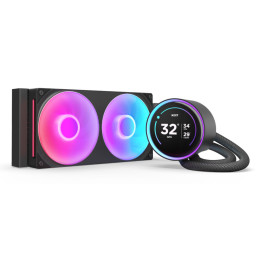 NZXT Kraken Elite 240 RGB Processador Refrigerador líquido all-in-one 12 cm Preto 1 unidade(s)