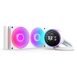 NZXT Kraken Elite 240 RGB Processador Refrigerador líquido all-in-one 12 cm Branco 1 unidade(s)