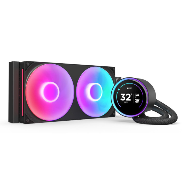 NZXT Kraken Elite 280 RGB Processador Refrigerador líquido all-in-one 14 cm Preto 1 unidade(s)