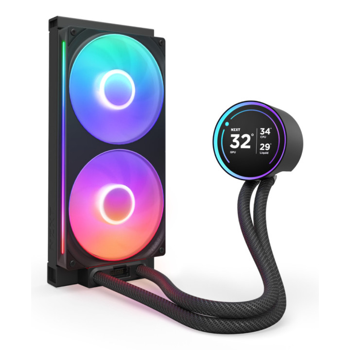 NZXT Kraken Elite 280 RGB Processador Refrigerador líquido all-in-one 14 cm Preto 1 unidade(s)