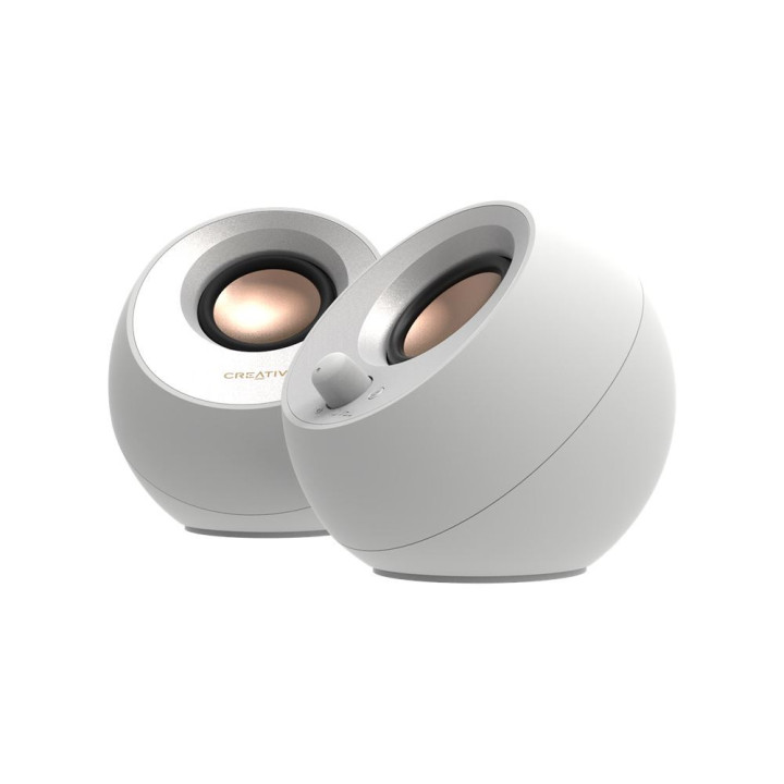 Creative Labs Pebble V3 Branco Com fios e sem fios 10 W