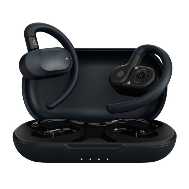 Creative Labs Outlier Go Auscultadores Sem fios Gancho de orelha Chamadas Música Desporto Dia-a-dia USB Type-C Bluetooth Azul