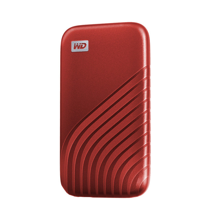 Western Digital My Passport 2 TB USB Type-C 3.2 Gen 2 (3.1 Gen 2) Vermelho