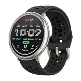 Amazfit Active 2 3,35 cm (1.32") AMOLED Digital 466 x 466 pixels Ecrã táctil Prateado GPS