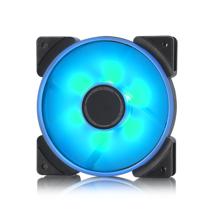 Fractal Design Prisma AL-12 PWM Caixa de computador Ventoinha 12 cm Preto, Branco 1 unidade(s)