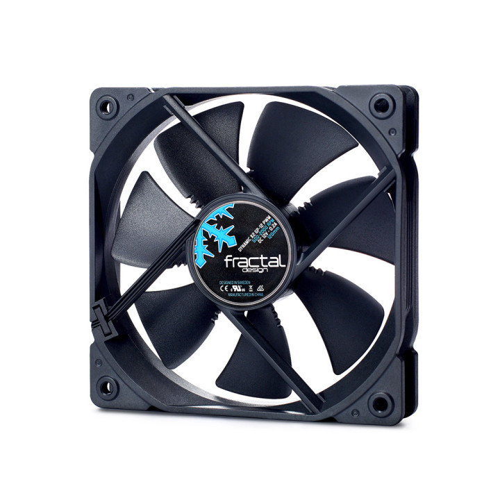 Fractal Design Dynamic X2 GP-12 PWM Caixa de computador Ventoinha 12 cm Preto 1 unidade(s)