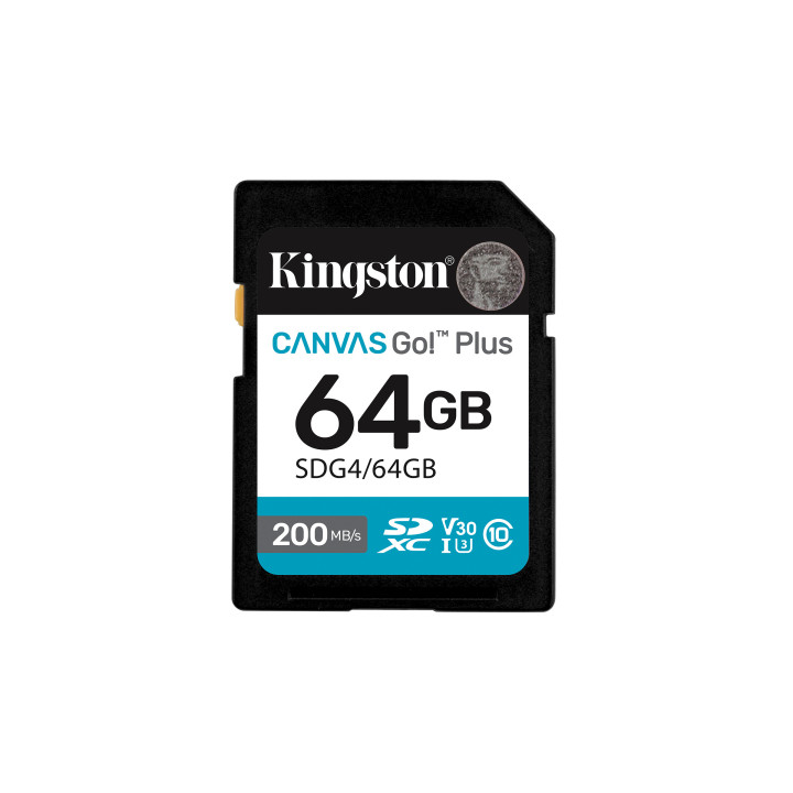 Kingston Technology Canvas Go! Plus 64 GB SDXC UHS-I Classe 10