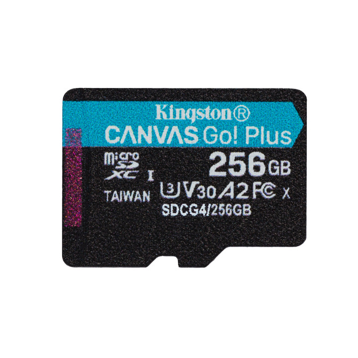 Kingston Technology Canvas Go! Plus 256 GB MicroSD UHS-I Classe 10