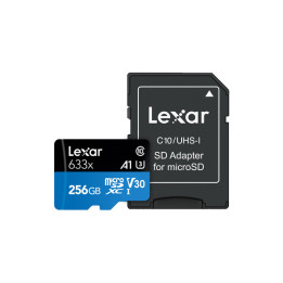 Lexar 633x 256 GB MicroSDXC UHS-I Classe 10