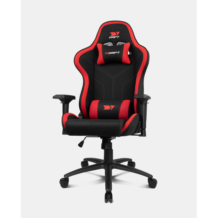 DRIFT DR110BR cadeira gaiming Poltrona de gaming Assento acolchoado Preto, Vermelho