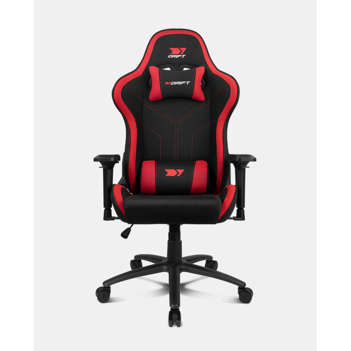 DRIFT DR110BR cadeira gaiming Poltrona de gaming Assento acolchoado Preto, Vermelho