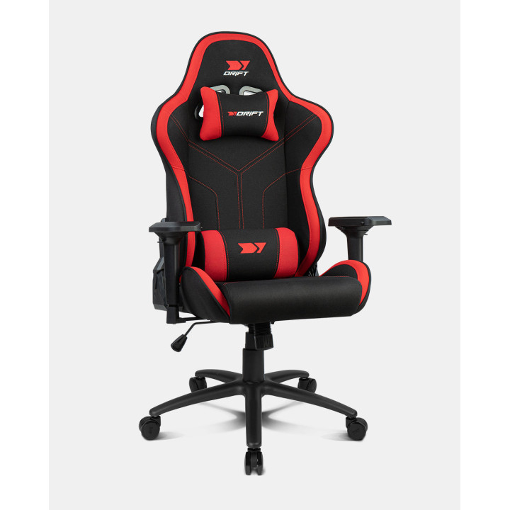 DRIFT DR110BR cadeira gaiming Poltrona de gaming Assento acolchoado Preto, Vermelho