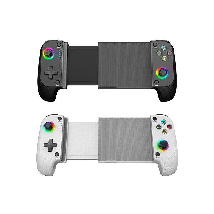 Mars Gaming MGPX controlador de jogo Preto Bluetooth USB Gamepad Analógico   Digital Android, Nintendo Switch, PlayStation 4,
