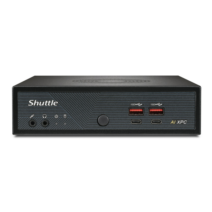 Shuttle Slim PC DN11H5 PC de 1,35L Preto 125H Intel SoC