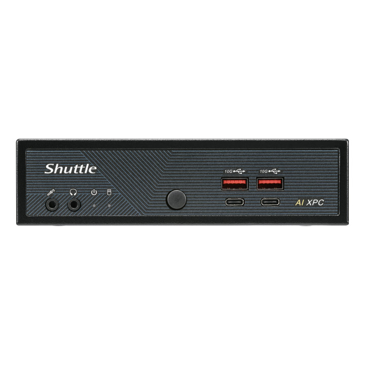 Shuttle Slim PC DN11H5 PC de 1,35L Preto 125H Intel SoC