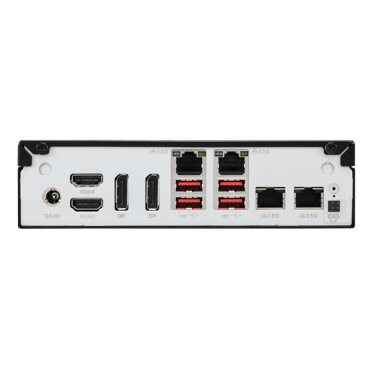 Shuttle Slim PC DN11H5 PC de 1,35L Preto 125H Intel SoC