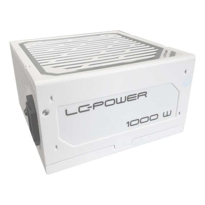 LC-Power LC1000MW V3.1 fonte de alimentação 1000 W 20+4 pin ATX ATX Branco