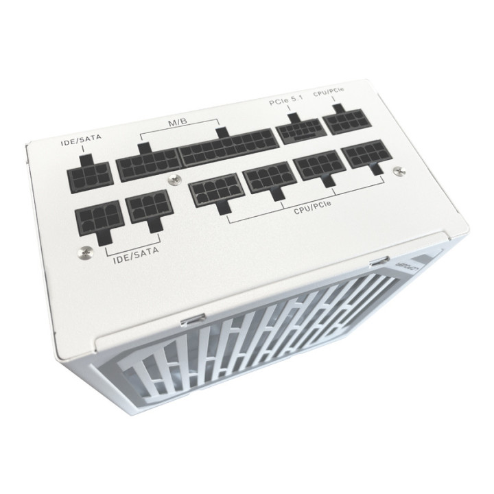 LC-Power LC1000MW V3.1 fonte de alimentação 1000 W 20+4 pin ATX ATX Branco