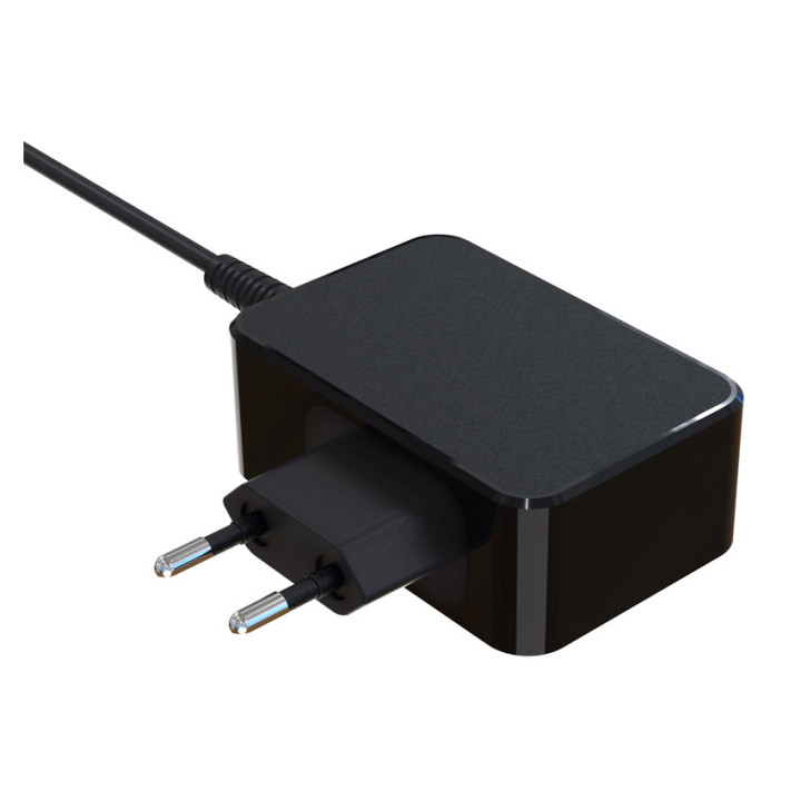 LC-Power LC-NB-GAN-45-C carregador de dispositivos móveis Computador portátil Preto AC Interior