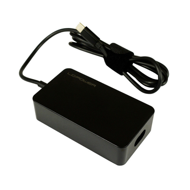 LC-Power LC-NB-PRO-45-C adaptador e transformador Interior 45 W Preto