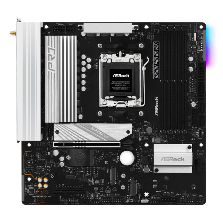 Asrock B850M Pro RS WiFi AMD B850 Ranhura AM5 micro ATX