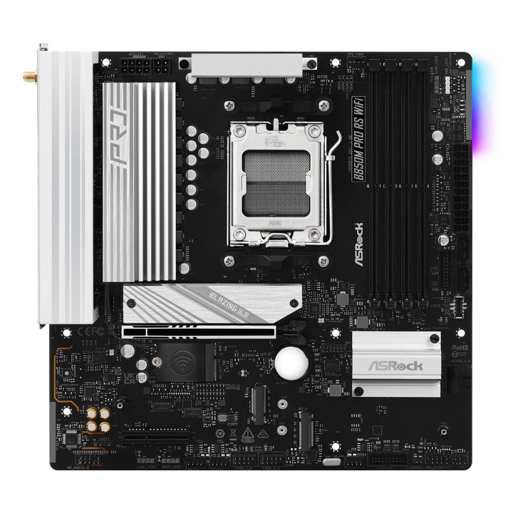Asrock B850M Pro RS WiFi AMD B850 Ranhura AM5 micro ATX