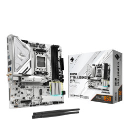 Asrock B850M Steel Legend WiFi AMD B850 Ranhura AM5 micro ATX