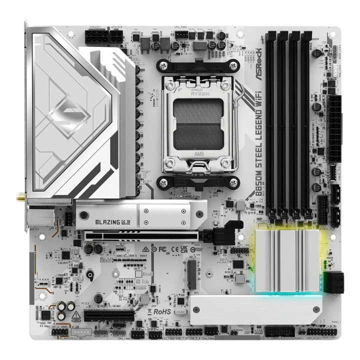 Asrock B850M Steel Legend WiFi AMD B850 Ranhura AM5 micro ATX