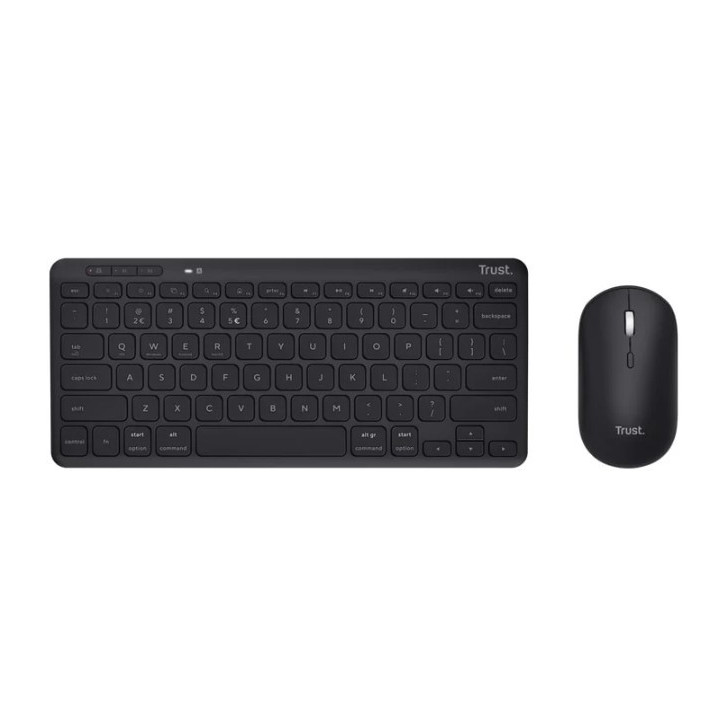 Teclado + Rato Trust Lyra Bluetooth PT Preto