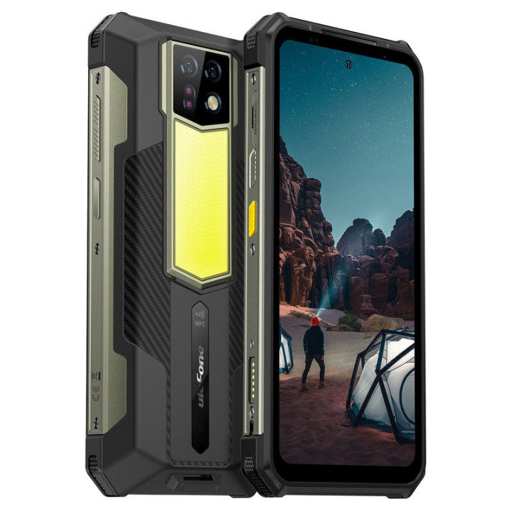 Ulefone Armor 24 17,2 cm (6.78") Dual SIM híbrido Android 13 4G USB Type-C 12 GB 256 GB 22000 mAh Preto