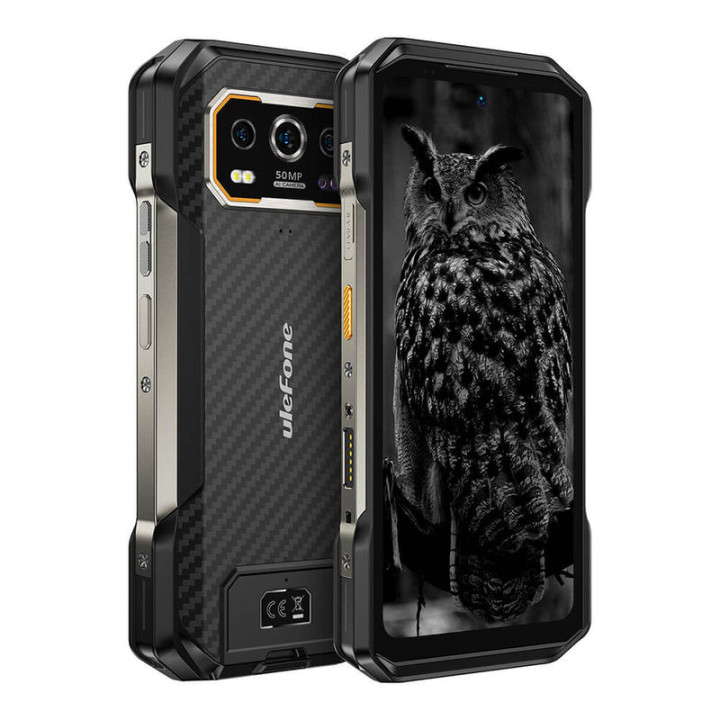 Ulefone Armor 27 17,2 cm (6.78") Dual SIM híbrido Android 14 4G USB Type-C 12 GB 256 GB 10600 mAh Preto