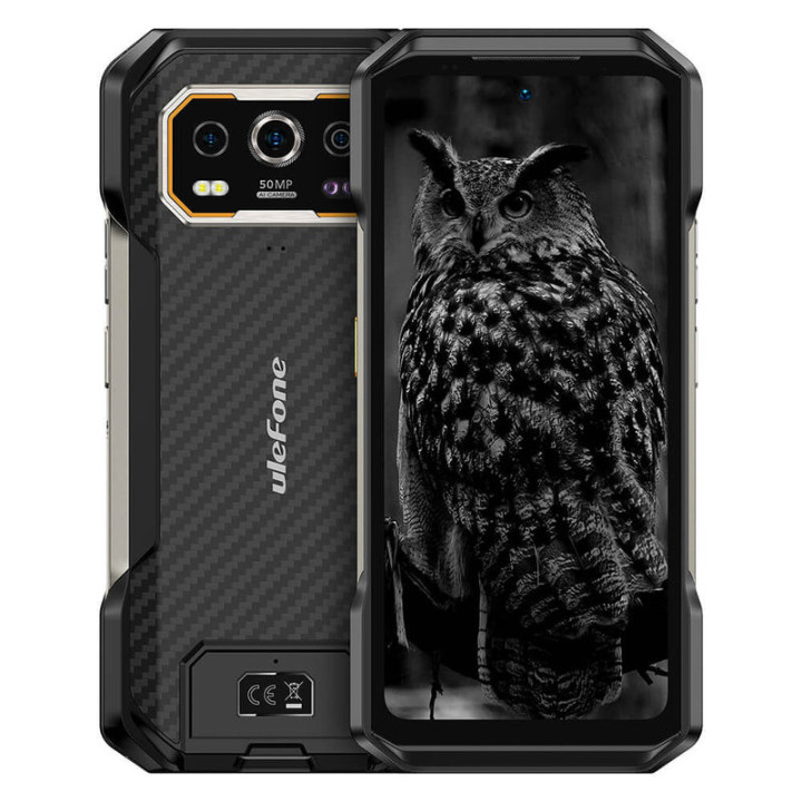 Ulefone Armor 27 17,2 cm (6.78") Dual SIM híbrido Android 14 4G USB Type-C 12 GB 256 GB 10600 mAh Preto