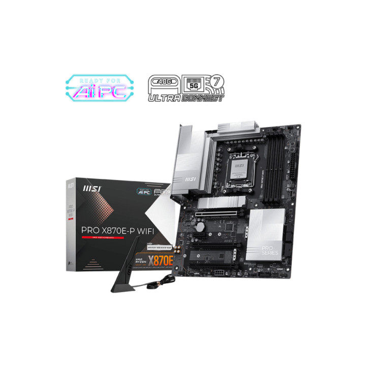 Motherboard MSI PRO X870E-P WIFI AMD X870E AM5 ATX
