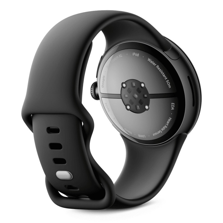 Google Pixel Watch 3 AMOLED 45 mm Digital Ecrã táctil 4G Preto Wi-Fi GPS
