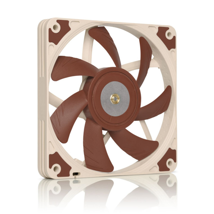 Noctua NF-A12x15 PWM Caixa de computador Ventoinha 12 cm Bege, Castanho