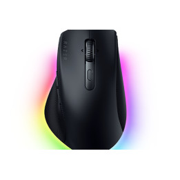 Razer Pro Click V2 rato Jogos Mão direita RF Wireless + Bluetooth + USB Type-C Ótico 30000 DPI