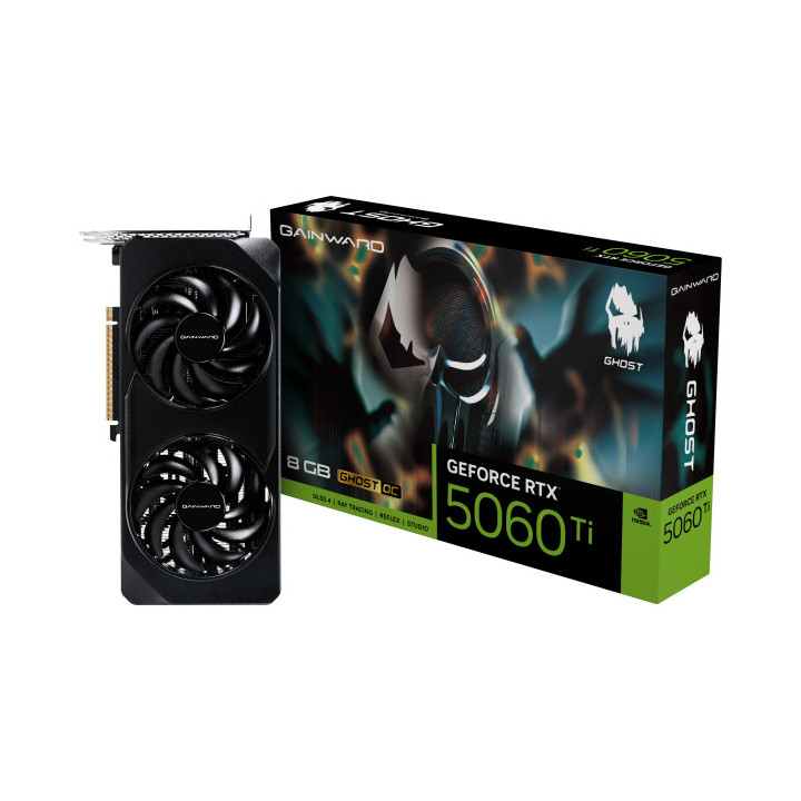 Gráfica Gainward GeForce RTX 5060 Ti Ghost OC NVIDIA 8 GB GDDR7