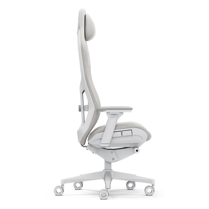 Fractal Design FD-CH-RE1F-02 cadeira gaiming Cadeira de jogos para PC Assento acolchoado Branco