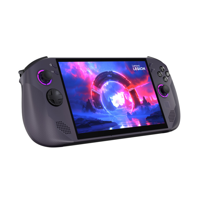 Lenovo Legion Go S 8ARP1 consola de jogos portáteis 20,3 cm (8") 512 GB Ecrã táctil Wi-Fi Preto, Violeta