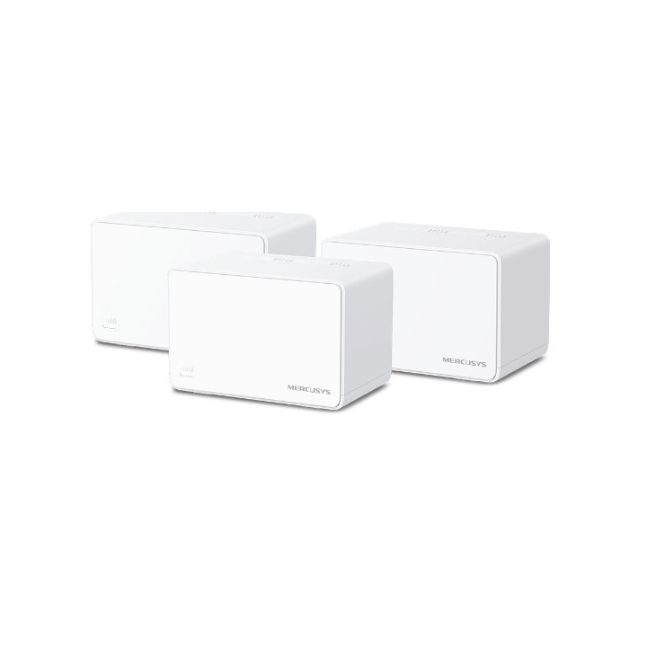 Mercusys Halo H80X (3-pack) Dual-band (2,4 GHz   5 GHz) Wi-Fi 6 (802.11ax) Branco Interno